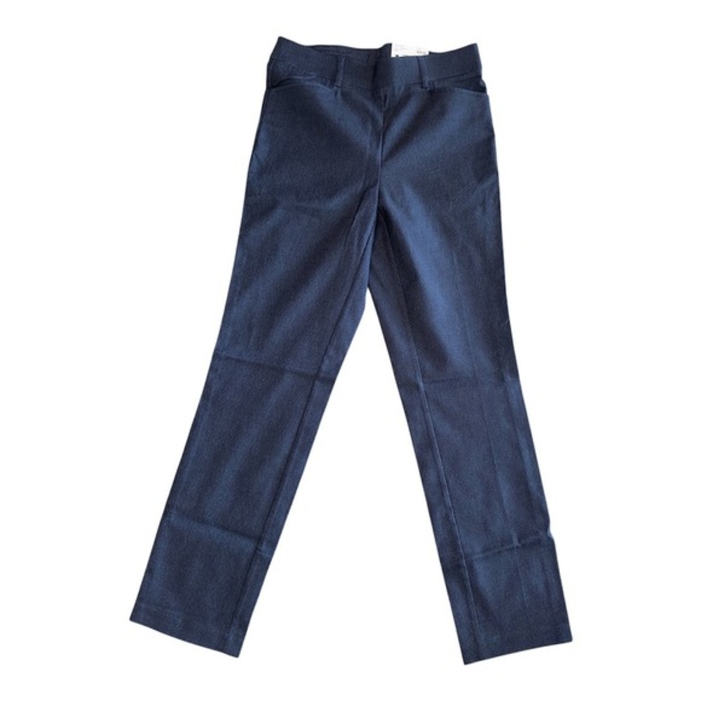 Rafaella Womens Size 4 Rinse Blue Slim Leg Stretch Dress Pants RSBFF007 NWT